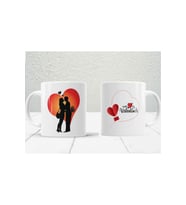 Valentines Baskılı Kupa Bardak
