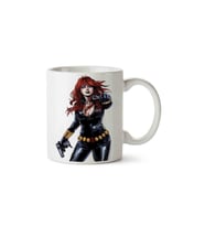 Black Widow 222 Porselen Kupa Bardak