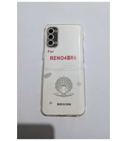 Oppo Reno 4 Şeffaf Telefon Kılıf Modeli
