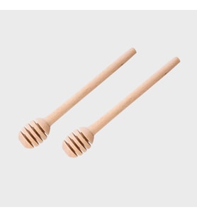 AHŞAP 2Lİ BAL KAŞIĞI 14.5cm