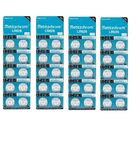 Mettzchrom Kol Saat Pili Sr626 Sw 377a Lr626 Ag4 Sr626sw 1.5v Kol Saati Pili 40'lı Sr 626 Sw Pil