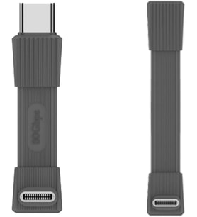 USB-C to USB-C 42mm Kısa Kablo, 240W PD3.1 Hızlı Şarj, 80Gbps Veri Aktarımı, 8K 60Hz Görüntü Desteği, Thunderbolt Uyumlu, USB4, Laptop Tablet Telefon için Ultra Kısa Adaptör Kablo OTGB