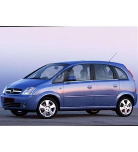 Opel Meriva A Krom Cam Çıtası 4 Prç 2002-2010