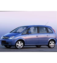 Opel Meriva A Krom Cam Çıtası 4 Prç 2002-2010