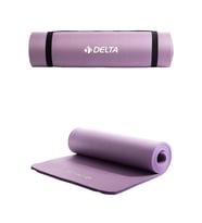 Delta Konfor Zemin 10 mm Taşıma Askılı Pilates Minderi Yoga Matı - Mor
