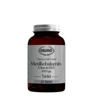 Ersağ Metilkobalamin (Vitamin B12 Tablet) Gıda Takviyesi (30 Tablet)