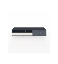 Hyperion TV Ünitesi 3 Raflı 2 Çekmeceli 2 Kapaklı 220x44x51 Antrasit-Antrasit/Aytaşı