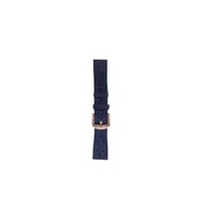 Fro LW38-43 20 mm Hakiki Deri Kroko Lacivert Kordon Gold Toka