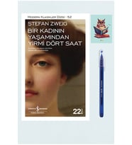 Bir Kadının Yaşamından Yirmi Dört Saat -stefan Zweig 9786053324225 - Pensan Büro Mavi Tükenmez Kalem (Renksiz)