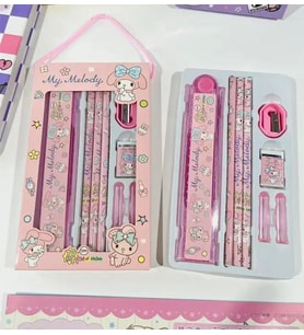 Sanrio My Melodi Kırtasiye Seti  Cetvelli