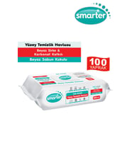 SMARTER YÜZEY TEMİZLİK HAVLUSU BEZİ BEYAZ SABUN KOKULU VE KARBONAT KATKILI