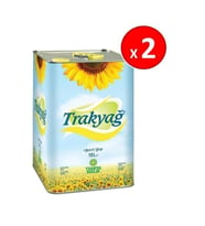 Trakyağ 18 Lt Teneke Ayçiçek Yağı x 2 adet