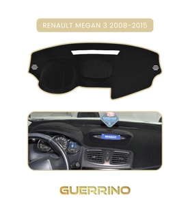 RENAULT Megan 3 (2008-2015)TORPİDO KORUMA HALISI BEJ KENAR