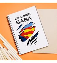 En Süper BabaTasarımlı Defter