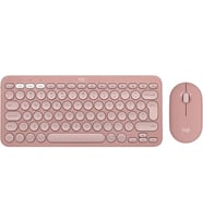 Logıtech Pebble 2 920-012247 Multi-Device Bluetooth Klavye Mouse Seti Pembe