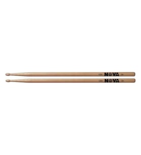Vic Firth N5A Nova 5A Bateri Bageti (1 Çift ) Ahşap Uçlu (Wood Tip), Hickory (Ceviz) Ağacı, Çok Yönlü Standart Çalım