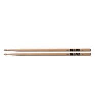 Vic Firth N5A Nova 5A Bateri Bageti (1 Çift ) Ahşap Uçlu (Wood Tip), Hickory (Ceviz) Ağacı, Çok Yönlü Standart Çalım