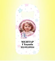 Resimli İsimli Pony Gökyüzü Magnet Açacak Kişiye Özel