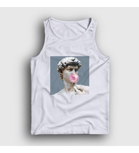 Presmono Unisex Beyaz Bubble Gum David Davut Michelangelo Atlet