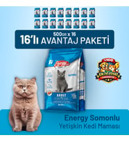 Somonlu Yetişkin Kedi Maması - 16 Adet