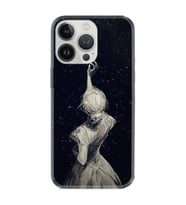 Apple Iphone 13 Pro 6.1" Kılıf Resimli Desenli Baskılı Silikon Kılıf Star Woman 1332