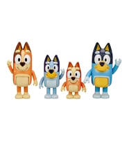 Bluey 4'lü Figür Seti - Bluey & Family 19201