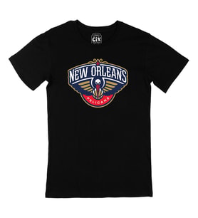New Orleans Pelicans Siyah Tişört