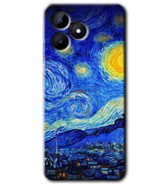 Realme C53 Kılıf HD Desen Baskılı Kılıf - Starry Night
