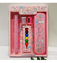 Sanrio Kuromi My Melody Cinnamoroll Kırtasiye Seti 7 Parça My Melody Kırtasiye Seti