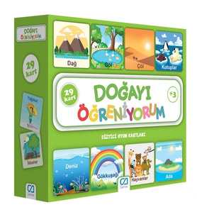 Nessiworld Doğayı Öğreniyorum Eğitici Oyun Kartları