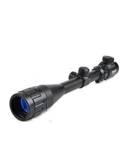 4-12X40 Aoeg Dürbünü Mil Dot Kırmızı - Yeşil Lens Koruyucu