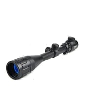 4-12X40 Aoeg Dürbünü Mil Dot Kırmızı - Yeşil Lens Koruyucu