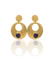 Kadir Jewellery 22 Ayar Altın Kaplama Vintage Küpe -El İşçiliği Ve Hipoalerjenik Küpe