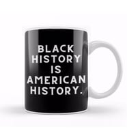 Morgan Freeman Black history is American history Kupa Bardak Porselen
