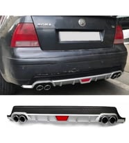 Vw Bora Gri Difüzör Difizör Yuvarlak Egzoz Görünüm Kulaklı Tip