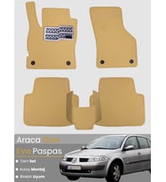 RENAULT MEGANE 2 SEDAN (2002-2008) Uyumlu EVA Paspas Tam Set–Oto Paspas,Araca Özel