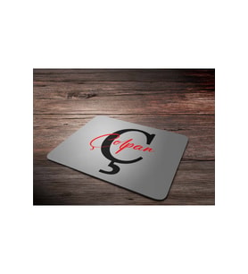 KİŞİYE ÖZEL Ç HARF BASKILI MOUSE PAD