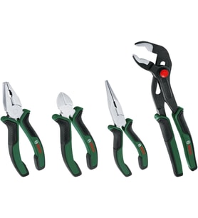 Bosch Home And Garden Pense Seti 4 Parça (Kargaburun, Yan Keski, Pense, Boru Anahtarı) (Standart)
