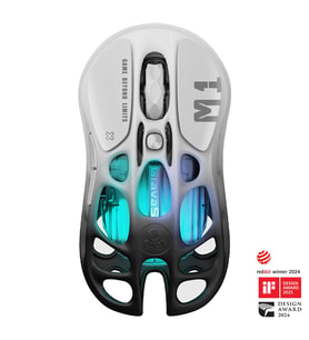 Gravastar Mercury M1 Pro RGB 26.000 DPI Optik Gaming Mouse, Kablosuz, Gradient Black