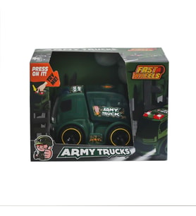 Er-246 Fast Wheels Asker Kamyonu-Erdem Oyuncak