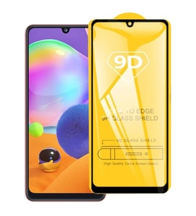 ALLY SM Galaxy A31 9D Full Glue Tempered Cam Ekran Koruyucu-(5775) - SSSSSS6747-4793