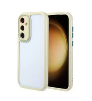 Galaxy S23 FE Kılıf Kamera Korumalı Renkli Kenar ve Çerçeve Tasarımlı Zore Vitamin Kapak