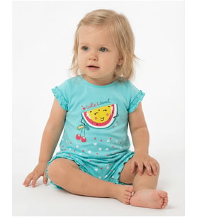 Caramell Bebek Tulumu - TK7043 Fresh - Su Yeşili