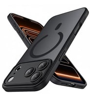 Coverzone ?phone 17 Air ile Uyumlu Kamera Lens Korumal? Magsafe Destekli Kablosuz ?arj �zellikli Saydam Telefon K?l?f? AR