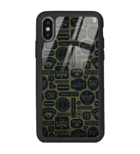 iPhone X Peaky Blinders Duvar Kağıdı Tasarımlı Glossy Telefon Kılıfı