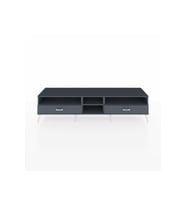 Hyperion TV Ünitesi 3 Raflı 2 Çekmeceli  220x44x51 Antrasit-Antrasit