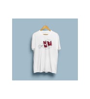 Oversize Bla Bla Bla Yazılı Tasarım Unisex T-shirt