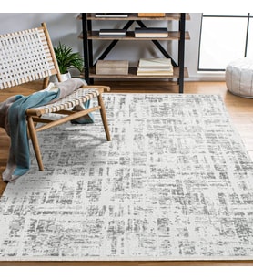 Makine Kaymaz Yıkanabilir Gri Modern Triko Salon Halısı Mutfak Halısı Koridor Halısı Yolluk 11561K