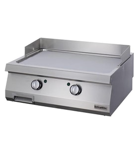 Öztiryakiler Elektrikli Grill Plate, Düz, Sert Krom Kaplı, 80x90x30 Cm, Oge 8090 C