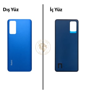 Xiaomi Redmi Note 11 Pro Alacakaranlık Mavisi Arka Pil Kapağı Batarya Kapağı Lazer Kesim Back Cover